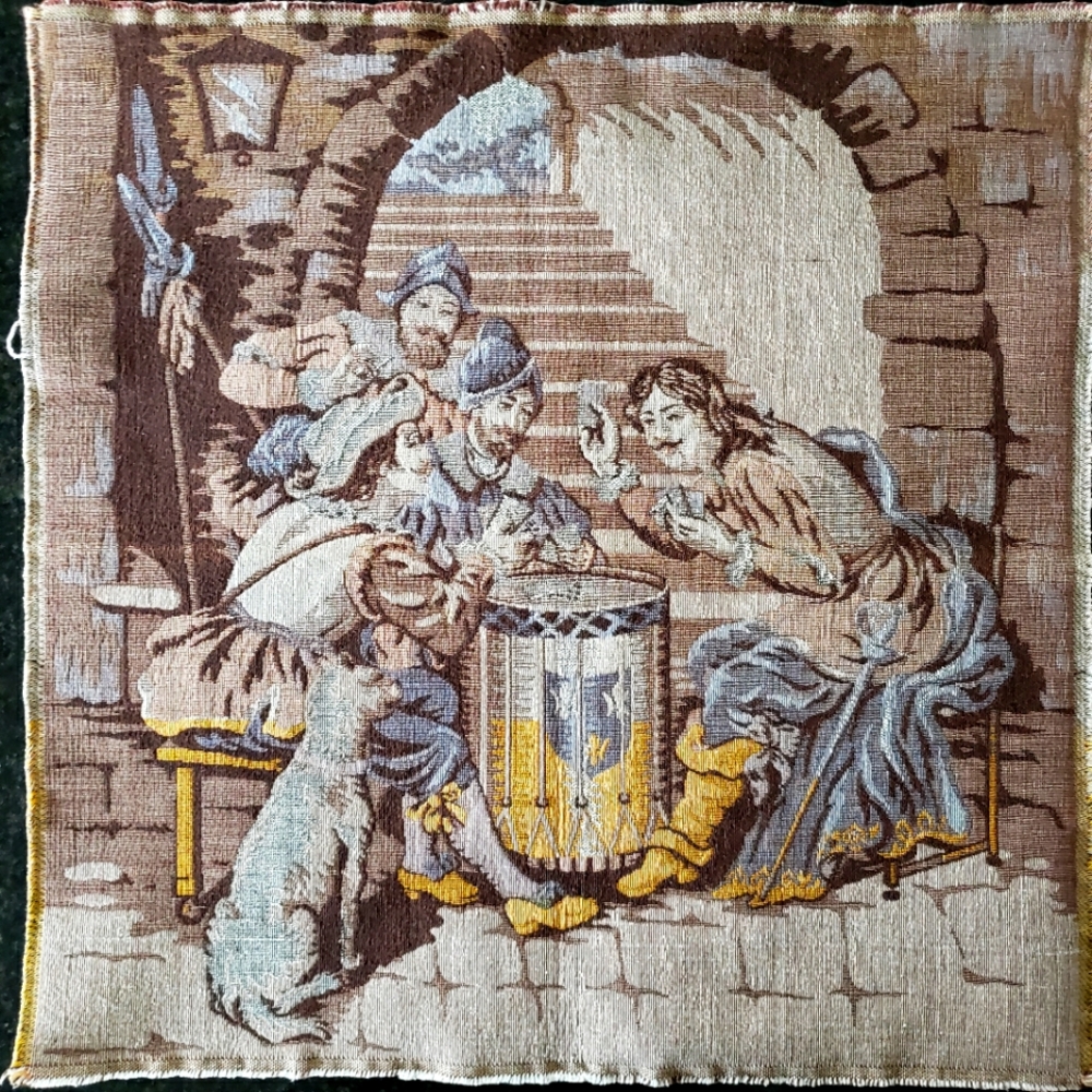 Vintage Belgium Tapestry.